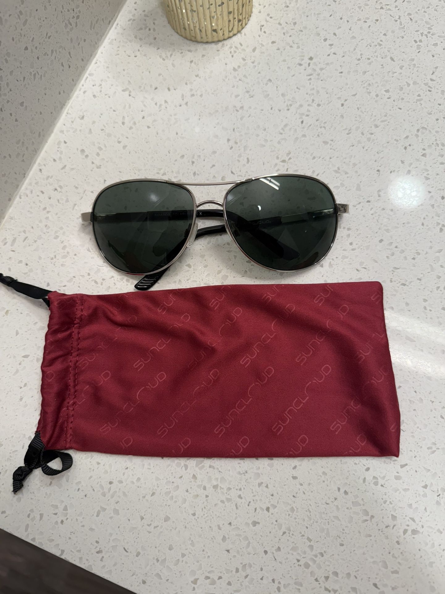 Suncloud sunglasses with case