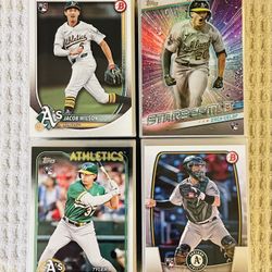 Oakland Athletics 170 Card Baseball Lot!
