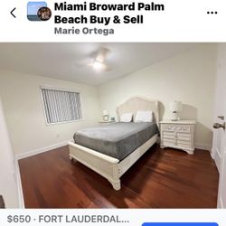 Queen Bedroom Set Including Matress