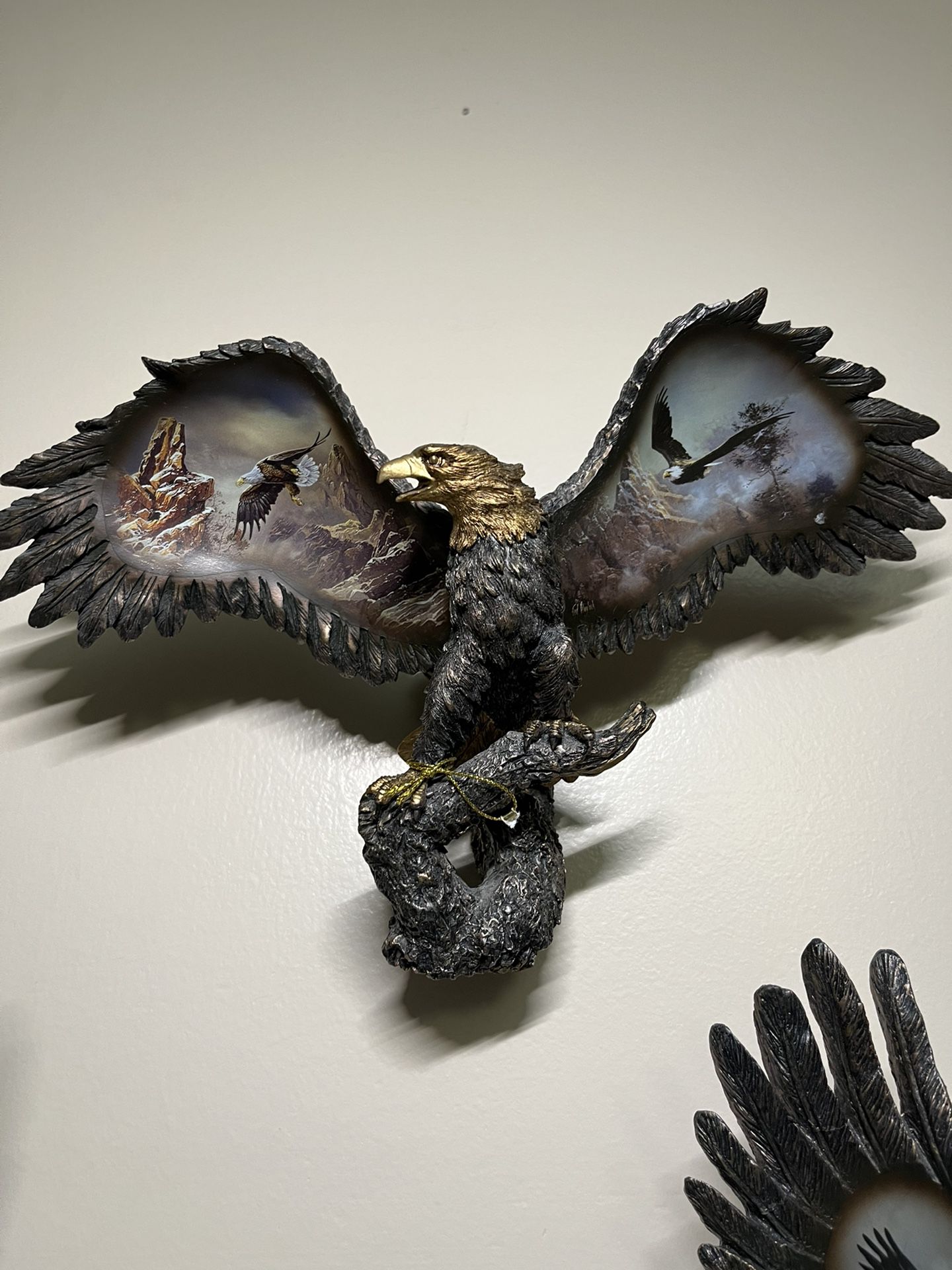 4 TED BLAYLOCK EAGLE SCULPTURES COLLECTION