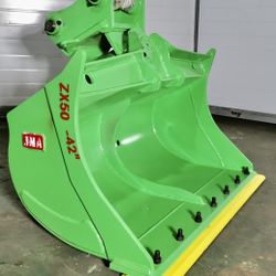  Tilt Bucket 42" Inches for Mini Excavator Kobelco SK 50 or Similar Machines. 
