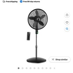 Lasko whisper face 18”  Open box used 