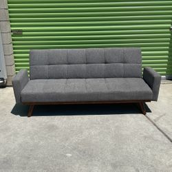 *Free Delivery* Modern Gray Wayfair Couch Sleeper Sofa Futon Bed 