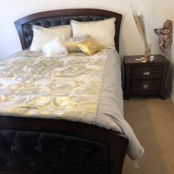 King Bed with Spring Box frame and Mattress