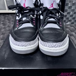 Jordan Retro 3 Black Cement Size 11 Men