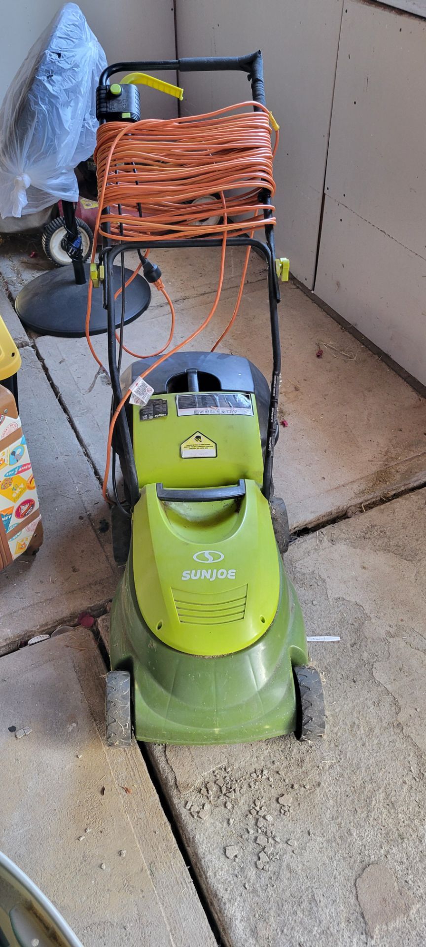 Sunjoe Lawnmower Cord Included