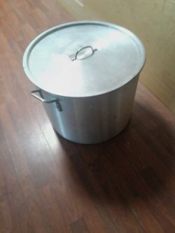 80-Qt WinCo stainless steel pot no strainer