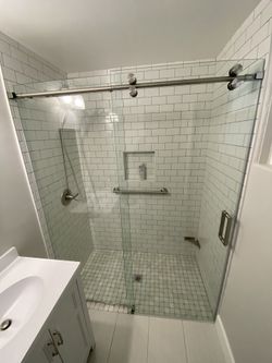 Glass Barn Door