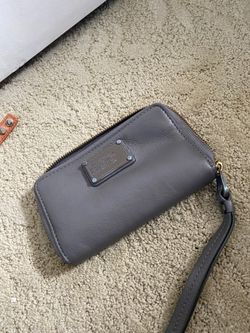 Marc jacobs leather wallet phone case