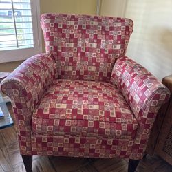2 Upholstered Armchairs 