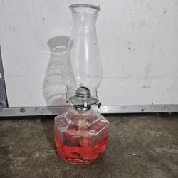 Antique Oil Lamp