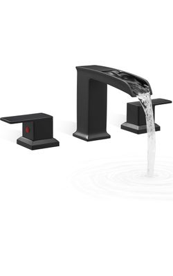 Faucet Set 3 Hole, matte black