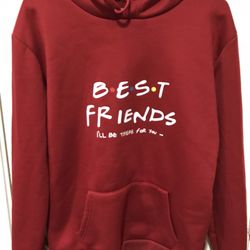 Culture Fly “Friends” Pullover Hoodie Sweatshirt “Best Friends”