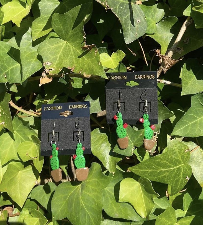 Handmade bicultural earrings