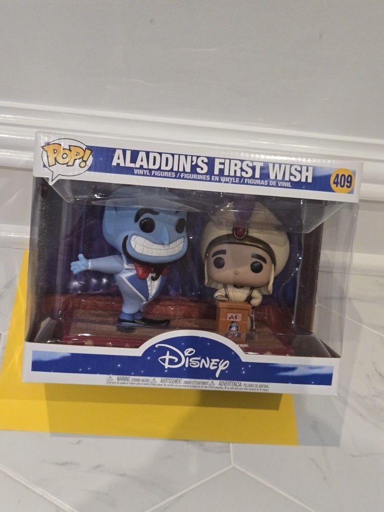 Disney Aladdin's 1st Wish VAULTED Deluxe Funko Pop Set
