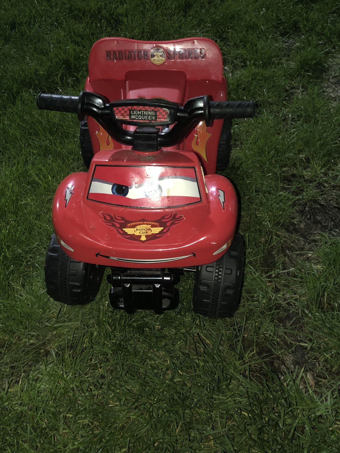 Lighting McQueen 4wheeler