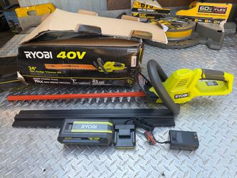 Ryobi 40V 24" Hedge Trimmer Kit