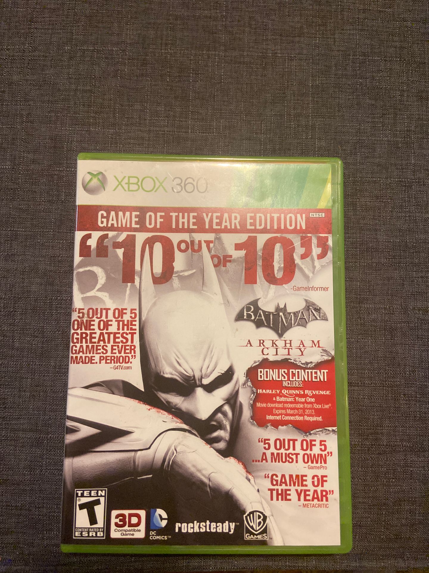 XBOX 360 GAME OF THE YEAR EDITION