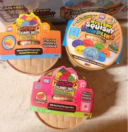 Crazy Fun Mystery Dumpling 3-Pack Bundle