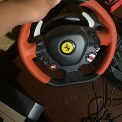 Gaming Steering Wheel  FERRARI FOR ANY XBOX 