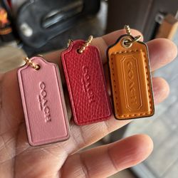 Coach Hangtags Bundle Of 3