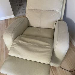 Recliner Seat and Leather Sofa