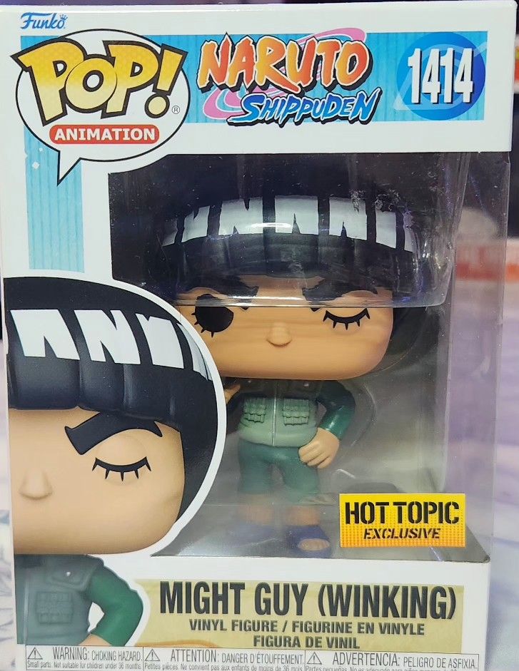 Funko Pop Might Guy Winking