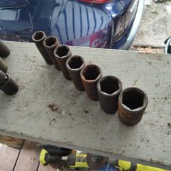 Seven Piece Mac Deep Dish Impact Sockets