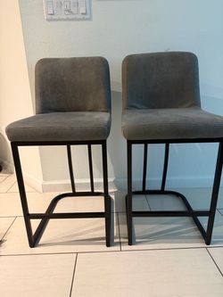 Juego de 2 taburetes de bar
