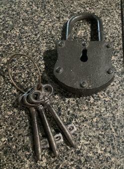 Working Lock And Keys 