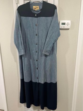 Used Abaya/Burqa, Denim Abaya