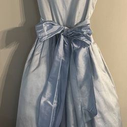 New Flower Girl Dress Light Blue Size 6