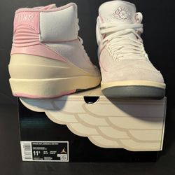 Air Jordan 2 Retro “Soft Pink” M10 / W 11.5