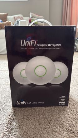 Unifi enterprise WiFi system