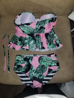 TWO PIECE BATHING SUIT.....SUMMER WILL BE HERE BEFORE YOU KNOW IT...