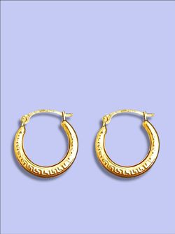 10k gold hoop earrings