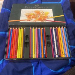 Faber-Castel 110060  Polychromos Colored Pencil Set in Metal Tin 60 Pieces