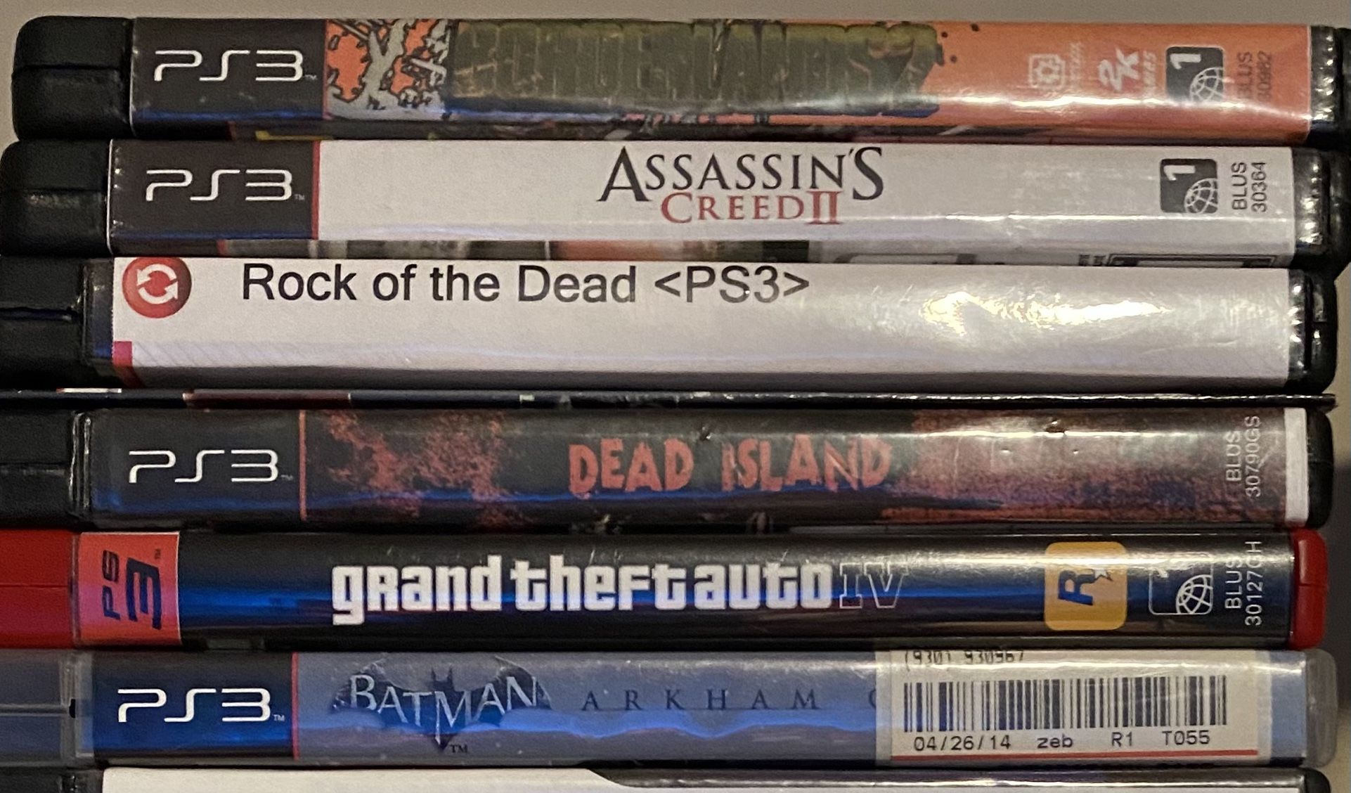 PS3 Game Bundle / Lot