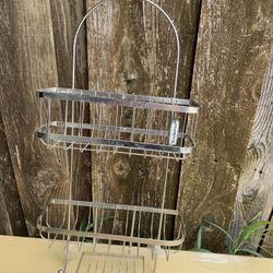 Two Tier Shower Caddy With Soap Holder