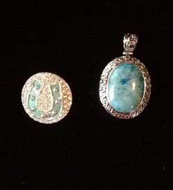 2 Large Pendants