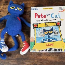 Pete the Cat Game and Plush $10 for All