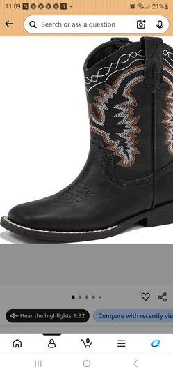 Boys brand new cowboy boots size 7 firm price sells for 79