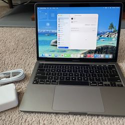 13” Macbook Pro M1/16GB RAM/512GB SSD Storage/Power Adapter Apple Laptop Computer