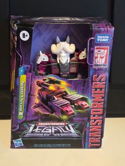New Hasbro Transformers Generations Legacy Deluxe Class Skullgrin Action Figure