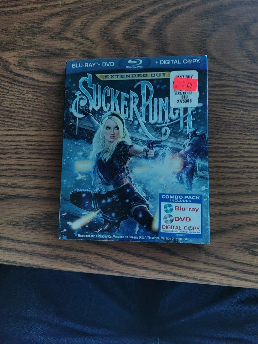 Blue Ray DVD Movie Sucker Punch. In South Tacoma