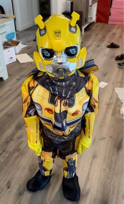 Bumblebee transformers costume boys size s (5-6)