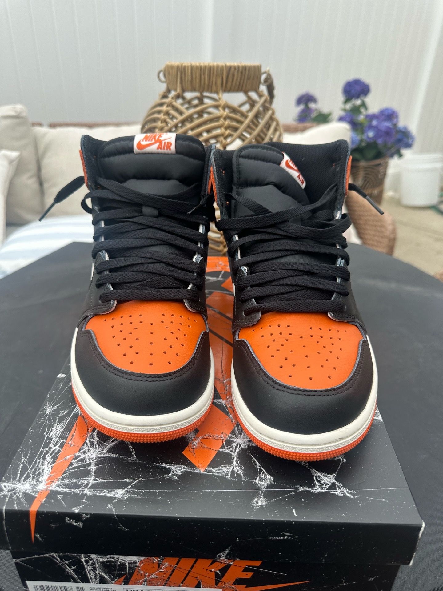 Jordan 1 “shattered backboard “ size 10.5