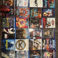 4k/Blu-Ray Action/Adventure/Comedy/Drama Lot