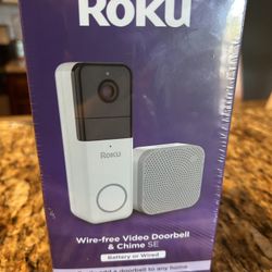 Roku (un-opened) Camera and Doorbell 