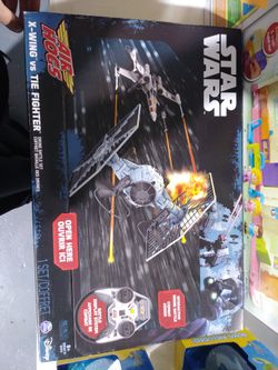 Star wars air hogs x-wing vs tie fighter